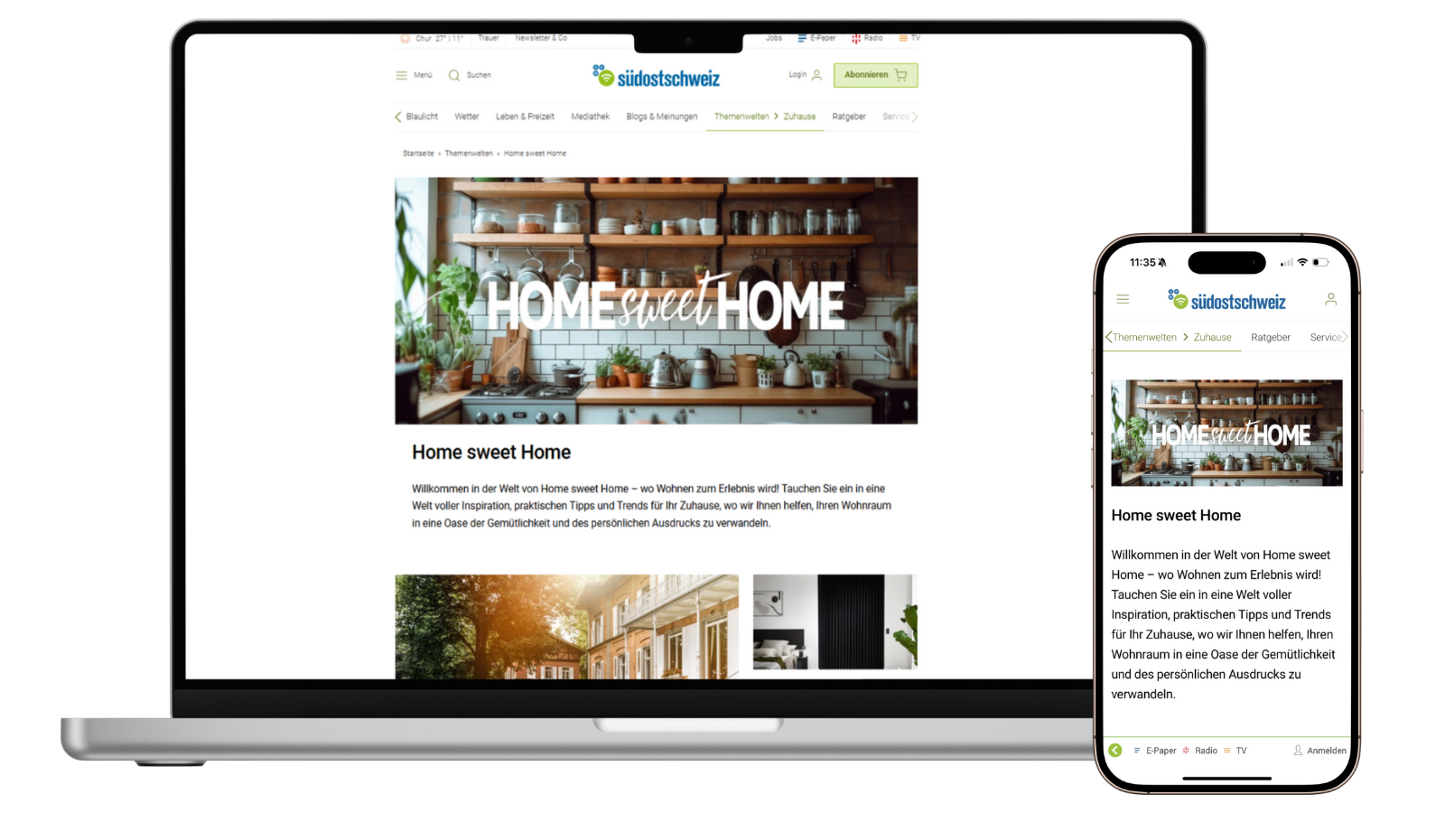 Mockup Online Home Sweet Home_Frühling 2025 Online Home Sweet Home_Frühling 2025