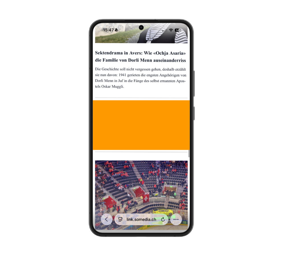 Displaywerbung Newsletterpool Mockup